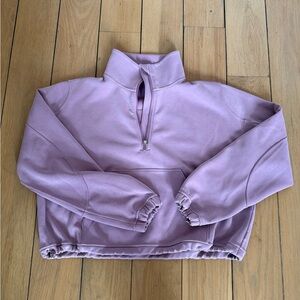 Lululemon Women softstreme  Quarter-Zip Pullover
